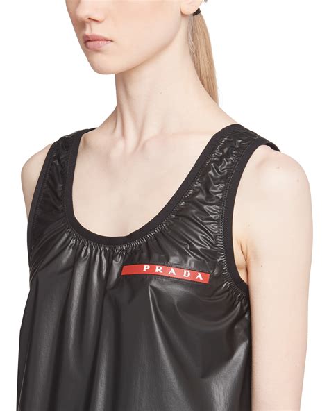 prada a tope|prada nylon tank top.